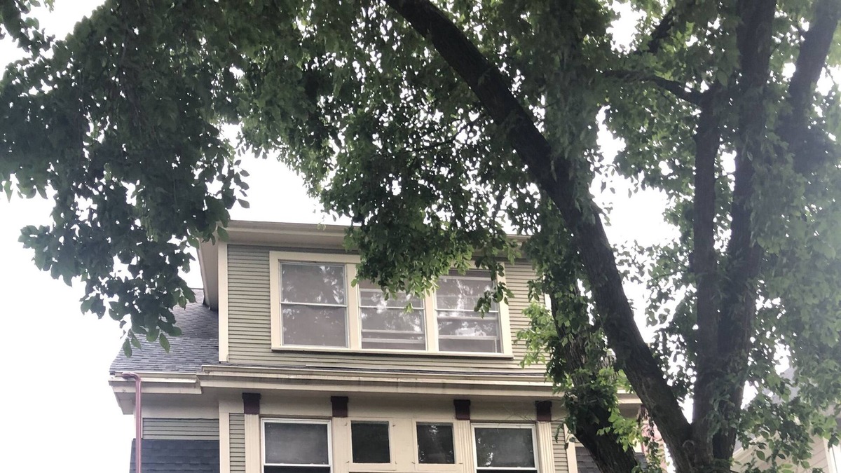 Edgewater House | Large 4 level frame home on leafy street in Chicago