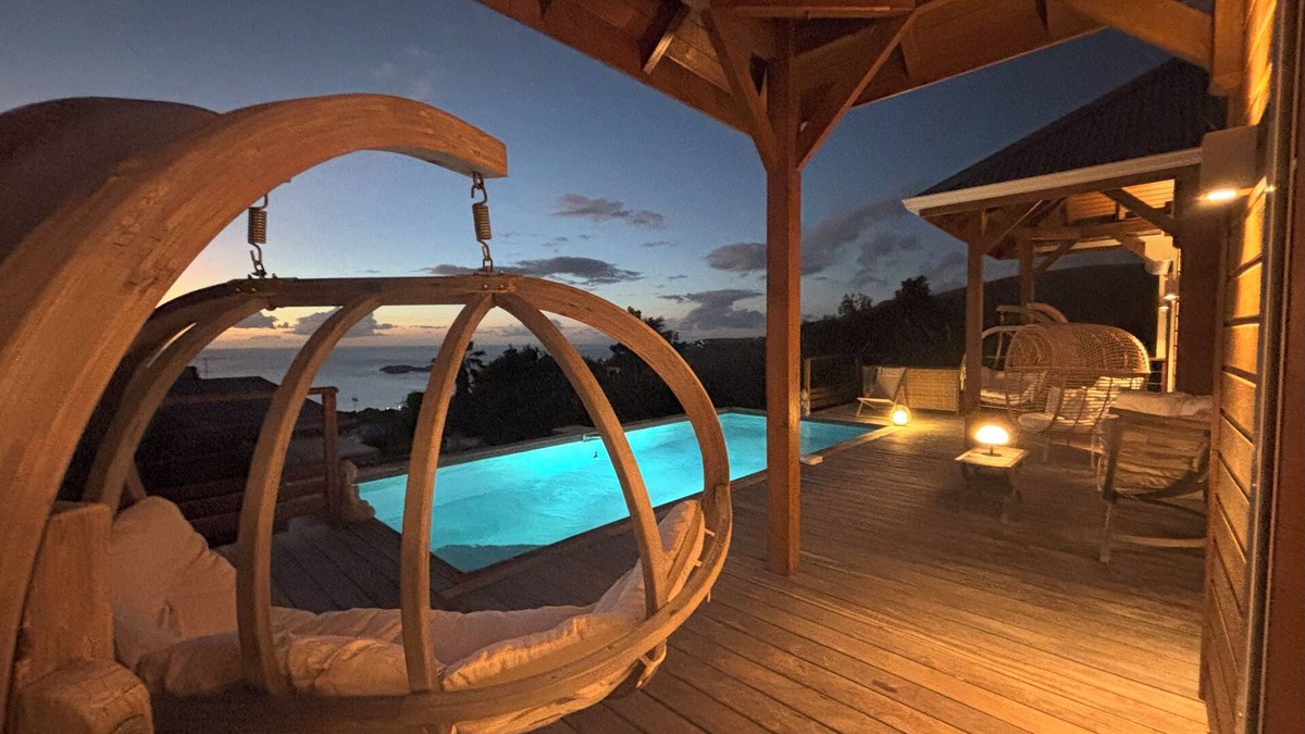 Bouillante Villa | Large 4* luxury villa facing îlet Pigeon & its turtles(12 pers/max 18 pers)