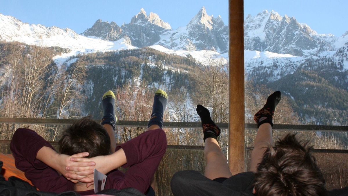 Chamonix City Centre Apartment | Large charming studio very quiet, magnificent view of Mont-blanc