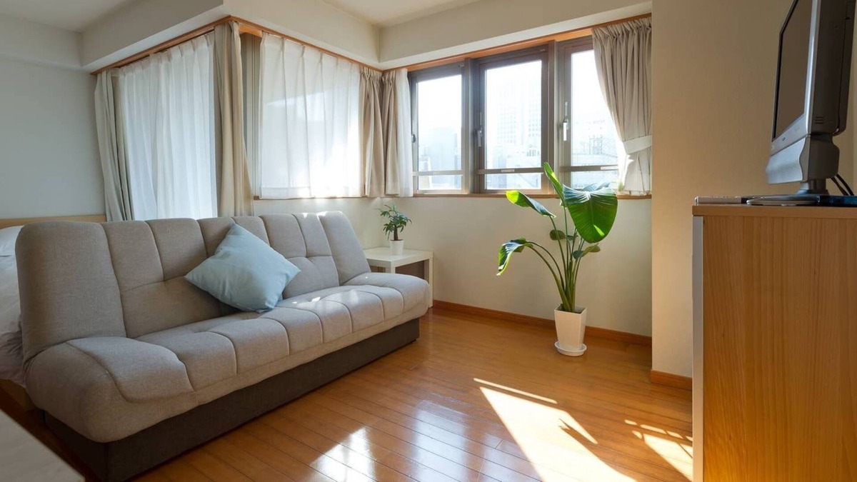 Higashiazabu Condo | Large Cozy Studio at Central: 1 minute from Akabanebashi Station, a super comfortable room in quiet Azabu
