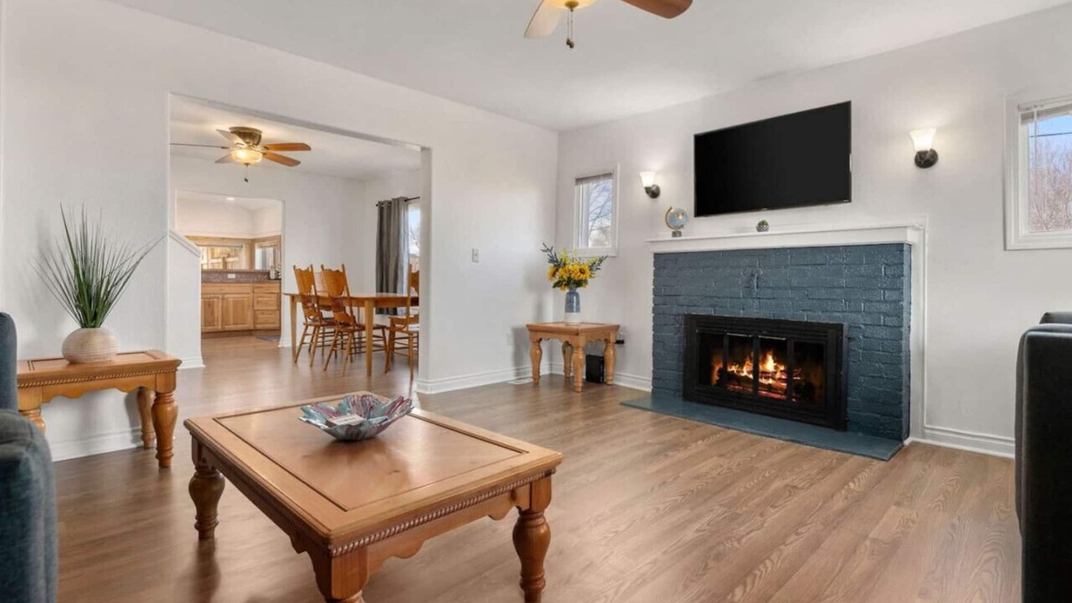 Lewiston House | Large Fenced Yard and Outdoor Patio