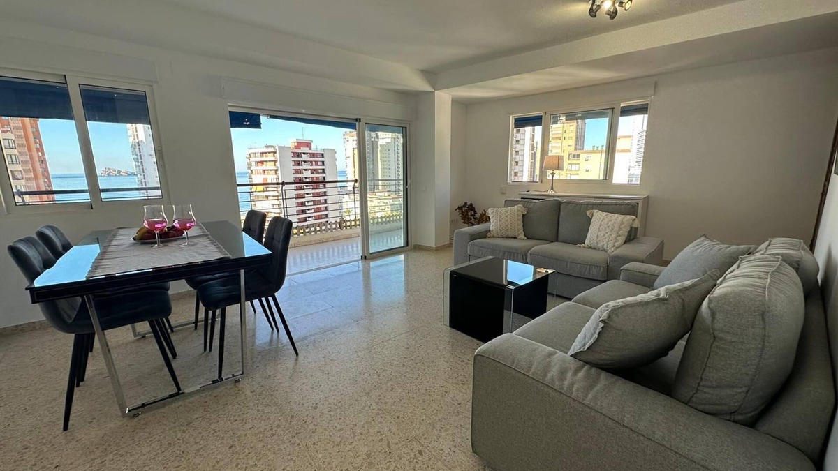 Rincon de Loix Apartment | Large holiday apartment with large terrace on the Costa Blanca (4+1 -250 to sea)