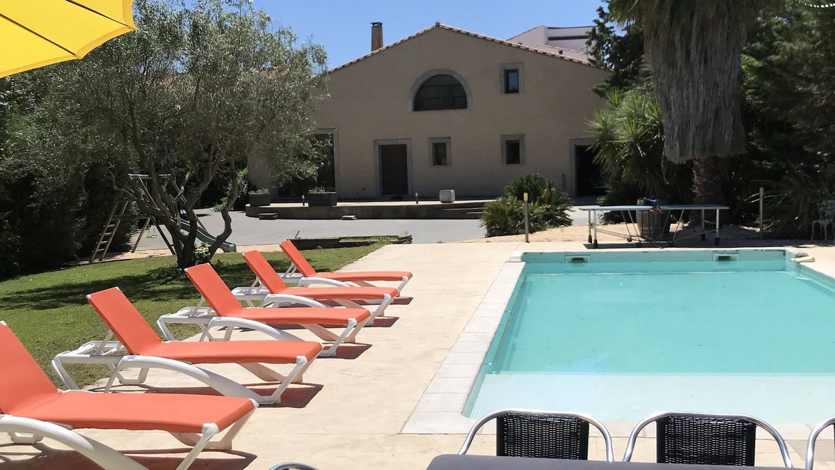 Saint-Nazaire House | LARGE HOUSE IN A MAS WITH POOL GARDEN CALM NEAR THE SEA AND PERPIGNAN