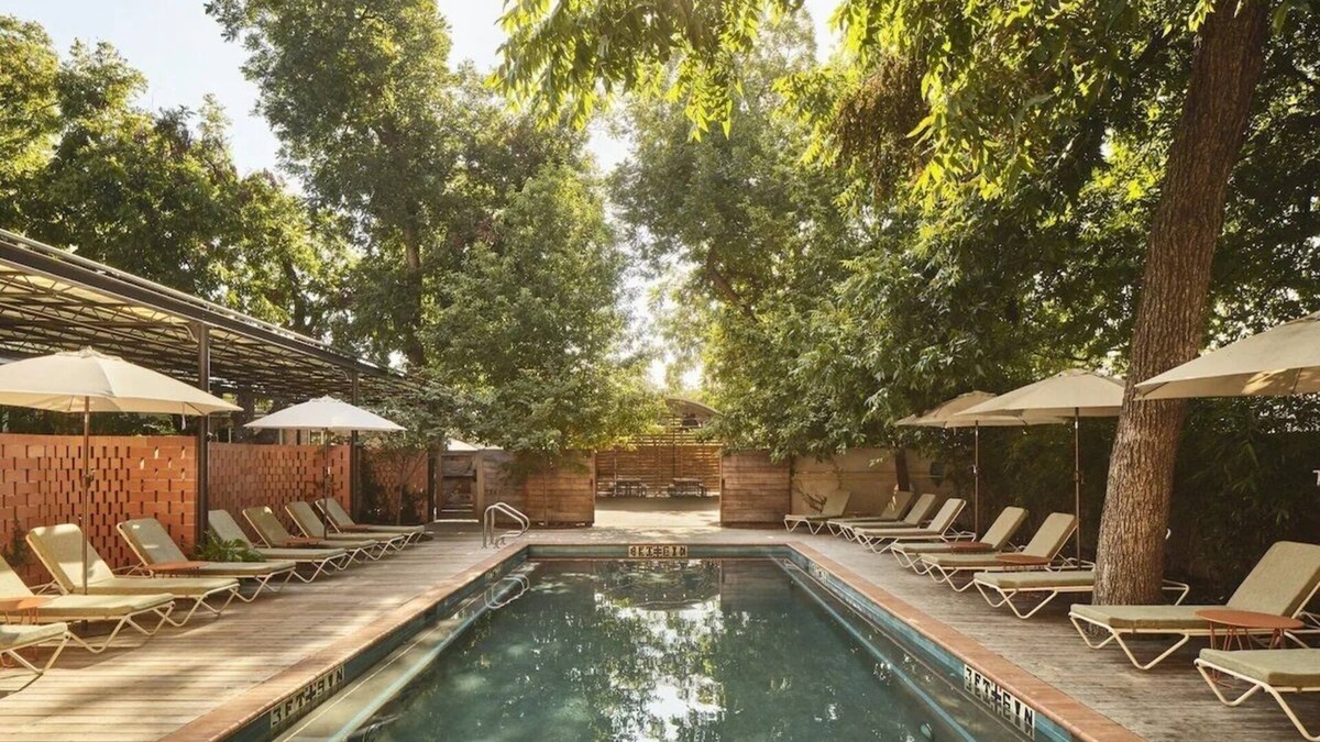 Barton Heights House | Large King Bed at The Carpenter Hotel, Pool, Pets Allowed!