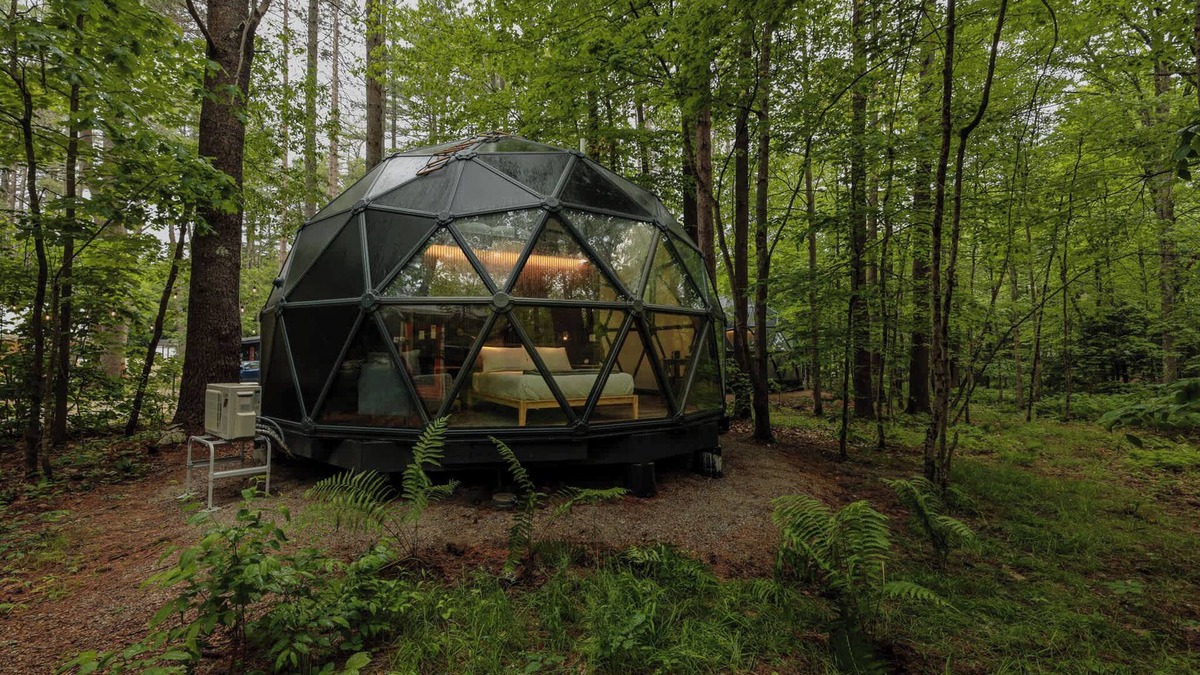 Freeport Cabin | Large, luxurious geodesic dome - 08