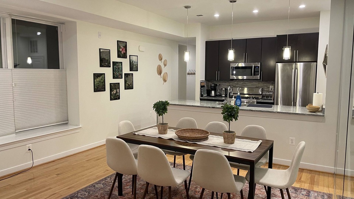 Columbia Heights House | Large, luxurious, modern townhouse located in central DC!