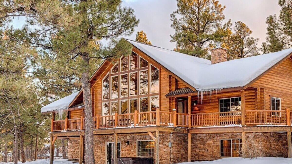 Pagosa Springs Cabin | Large luxury home. Hot Tub, Great Views, Game Room.