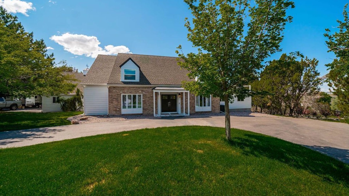 Pocatello House | Large luxury home with a pool, playground & a view!