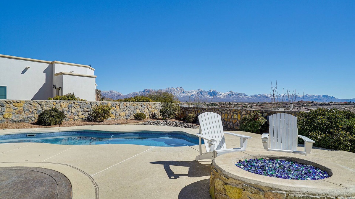 Las Cruces House | Las Cruces Home w/Mountain Views & Private Pool!