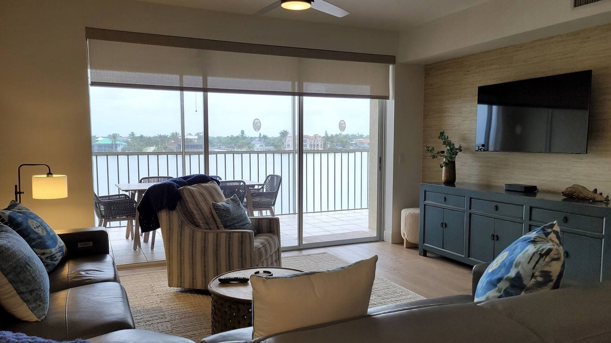 Vanderbilt Beach Condo | LaScala Luxury Coastal Condo on Bay, Direct Gulf & Beach Views! Steps To Beach