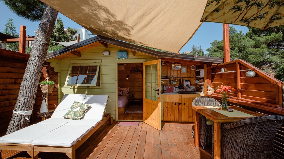 Rogac House | ! Last Min Offer-30%OFF/28.09.-5.10. !/TreeHouse with patio near the ocean