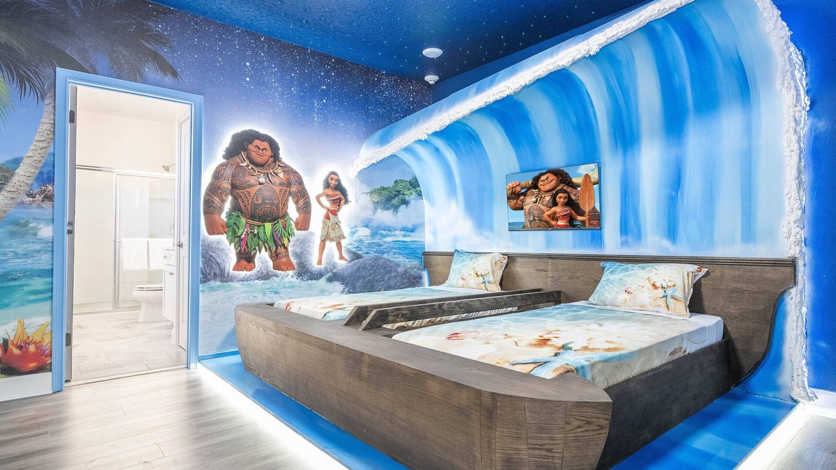 Florida Central Atlantic Coast Villa | Last Minute Disney! Private Pool, Hot Tub, Game Room & Themed Bedrooms. Book Now! #120695