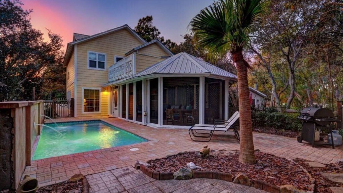 San Juan House | Latitude Adjustment, Private Heated Pool, Pet-Friendly, Steps to the Beach, Easy