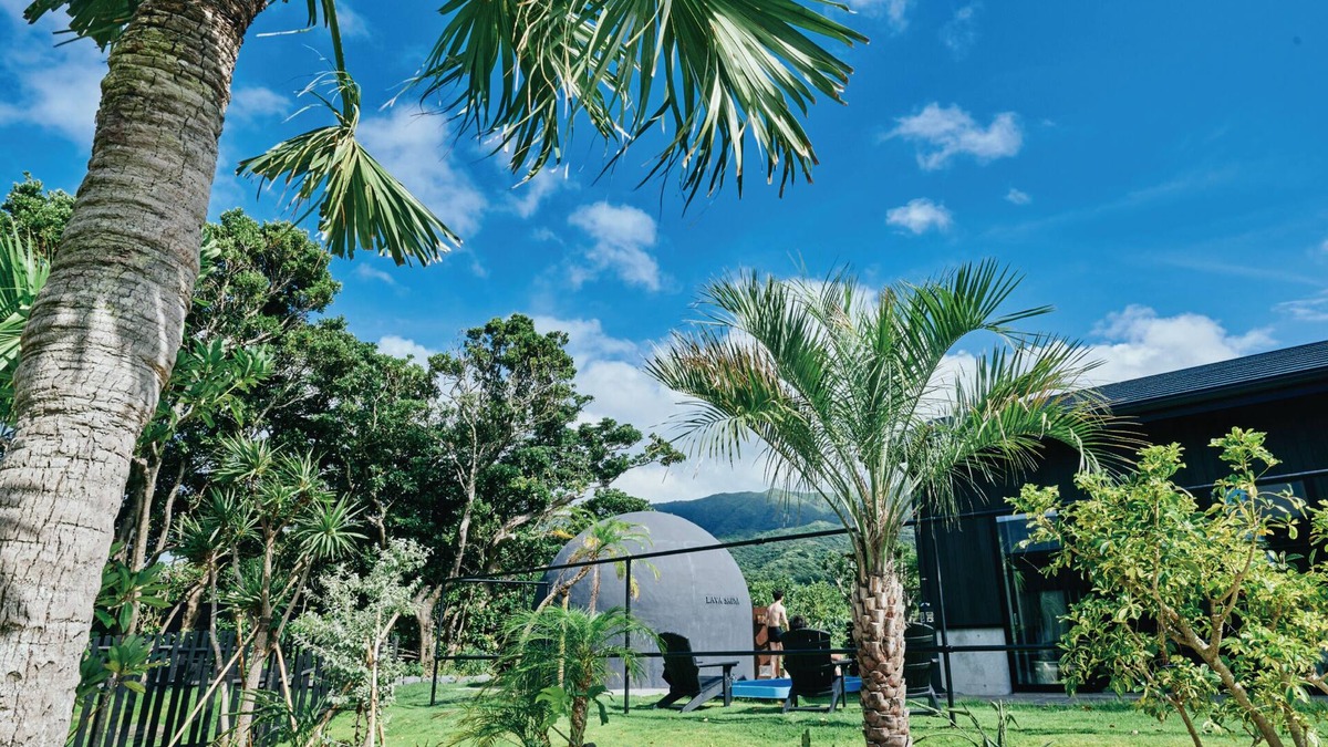 Hachijo Villa | LAVA SAUNA & VILLA