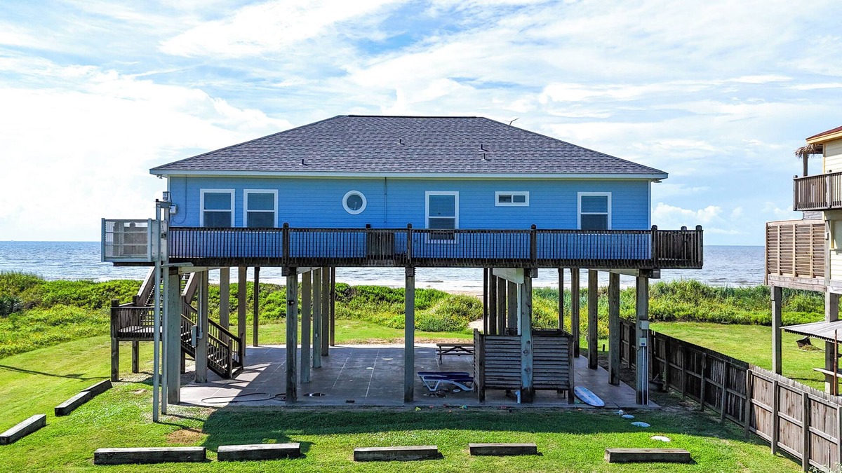Port Bolivar House | Lavender Rays: 4 BR, 2 BA House in Gilchrist, Sleeps 12