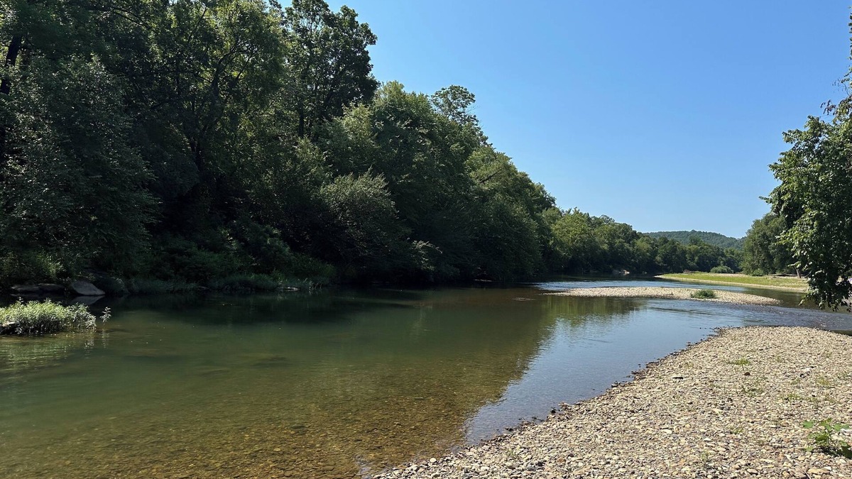 Caddo Gap Cabin | Lazy Bear Cabin on the Caddo River, Walk into the River
