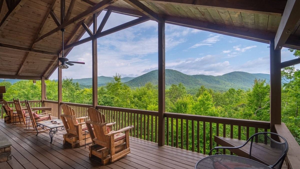 Helen Cabin | Lazy Bear Lodge - Mountain Cabin w/Spectacular Views Close to Helen