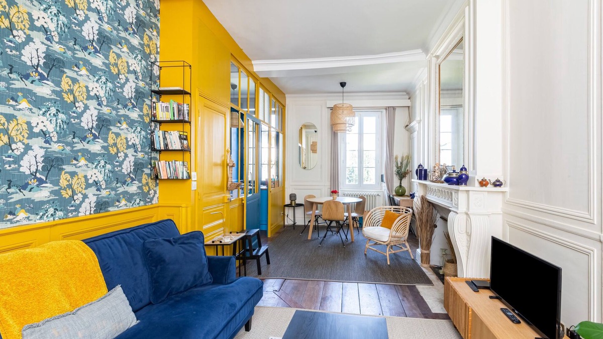 Saint-Servan Apartment | Le Ara Bleu - Bel appartement de caractère