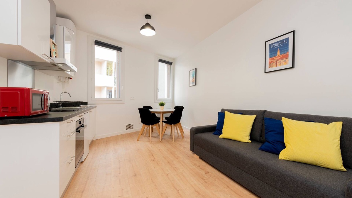 Les Chalets - Saint-Aubin - Saint-Etienne Apartment | Le Bachelier - T2 proches nouvelles Ramblas de Toulouse