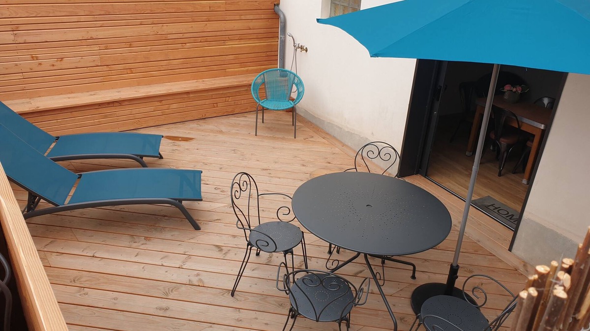 Agon-Coutainville House | "Le Bambino" - Studio Avec Terrasse à 50 Mètres de la mer