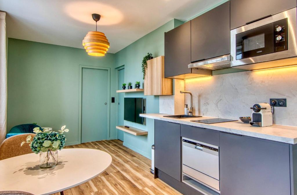 5th Arrondissement Apartment | Le Cèdre Bleu - Bel appart climatisé quartier point du jour Lyon 5