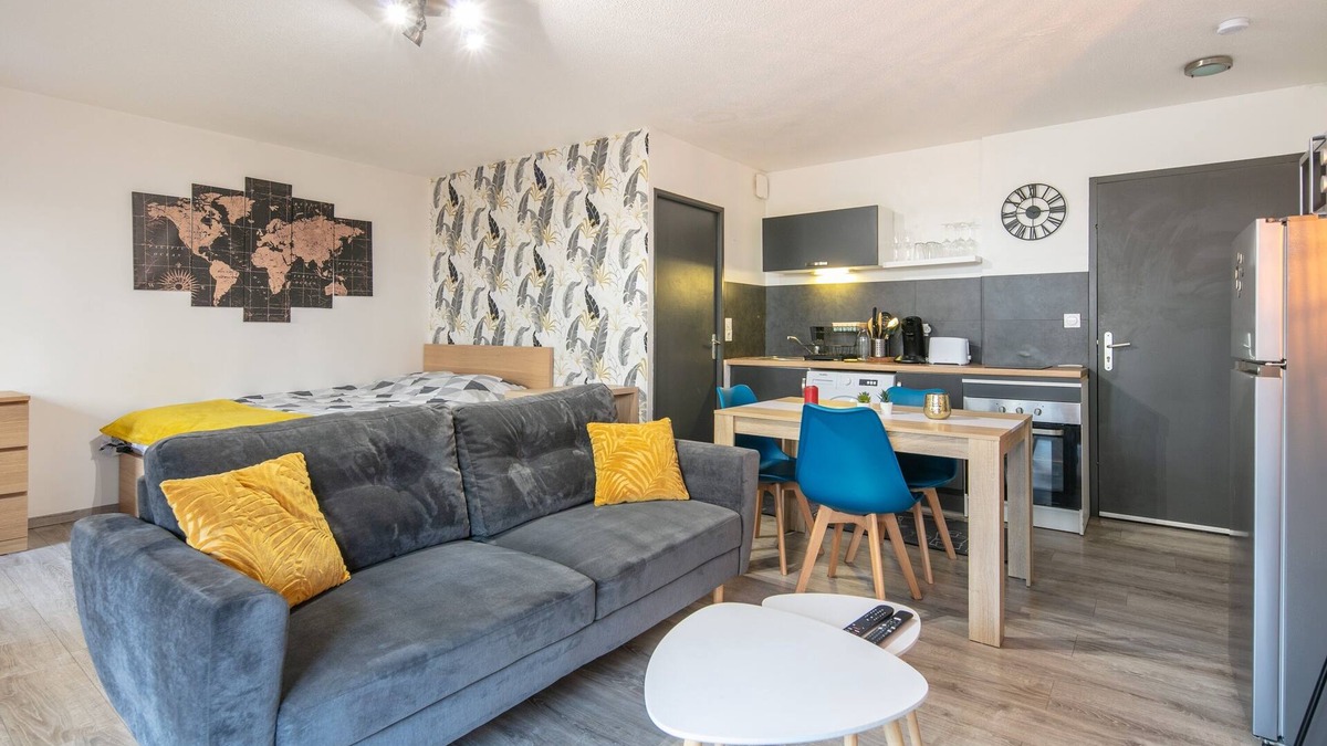 Quartier Chorier-Berriat Apartment | Le Cœur des Montagnes - Parking privé