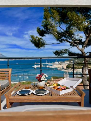 Saint-Mandrier-sur-Mer Apartment | Le Cap Marlou, vue mer exceptionnelle