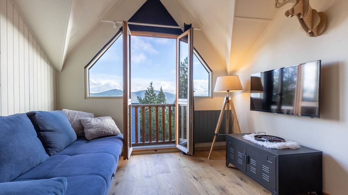 Les Angles Apartment | Le Cerf - Duplex avec superbe vue montagne
