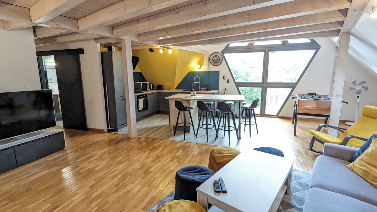 Eguisheim House | Le Ch'ti Alsacien *, duplex apartment for 4/6 people in the heart of Eguisheim