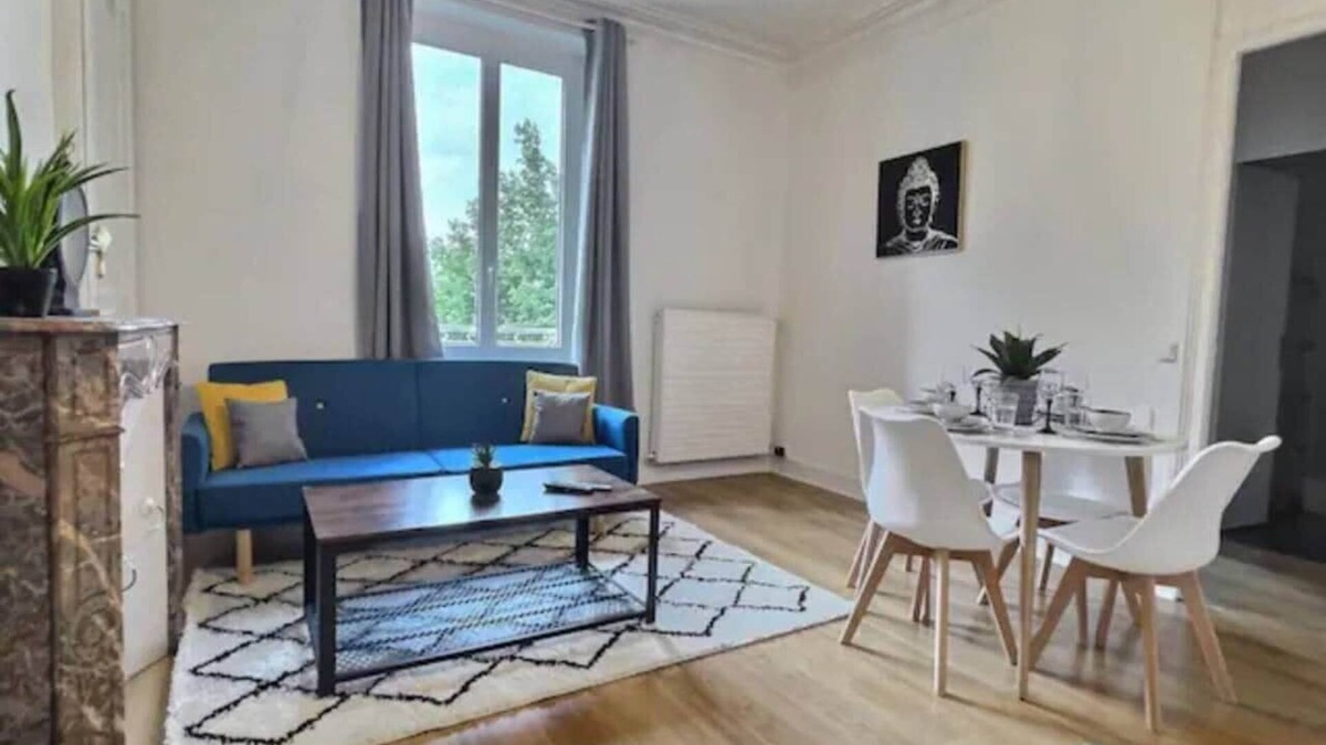 Nord - Gare Apartment | Le Charme de Leboindre, 2bed,station & center Free Park