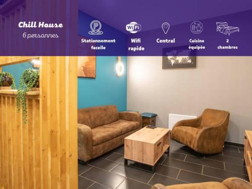 Champ de Foire Apartment | Le Chill House centre ville