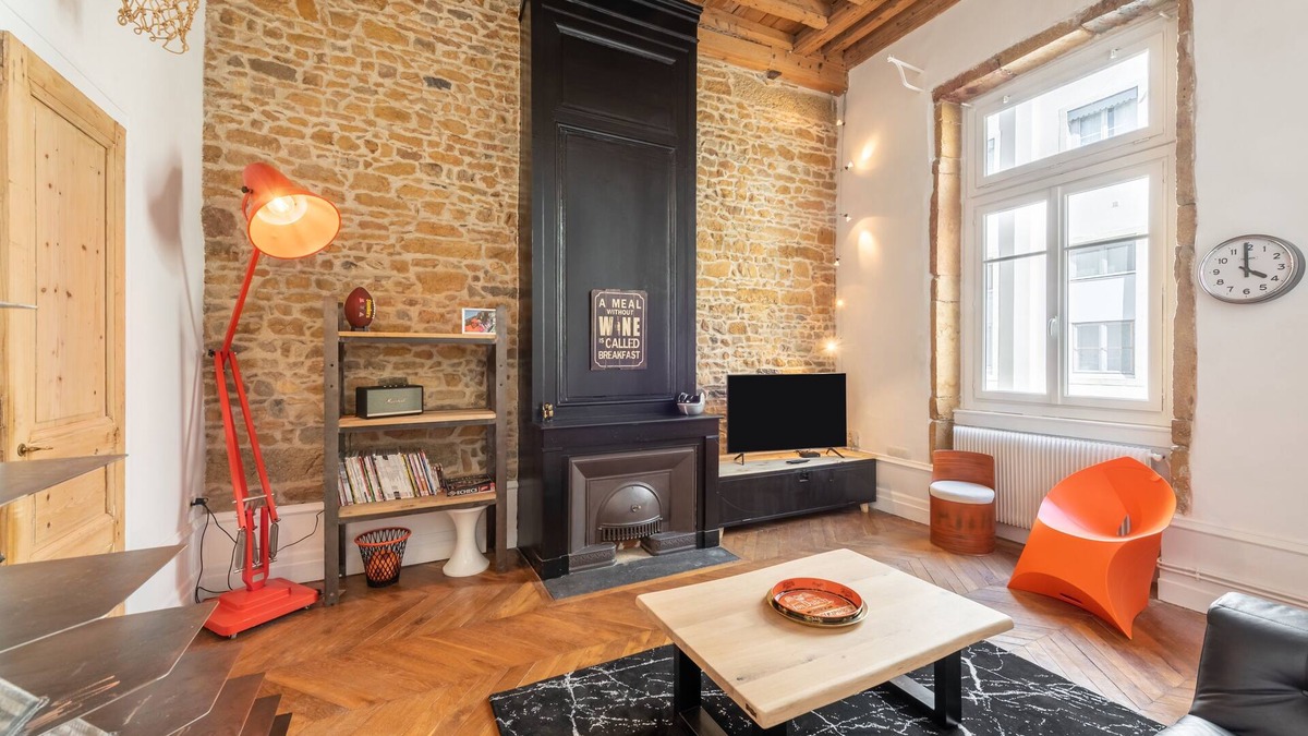 Bellecour - Hotel Dieu Apartment | Le Clockwork - T4 spacieux à Bellecour