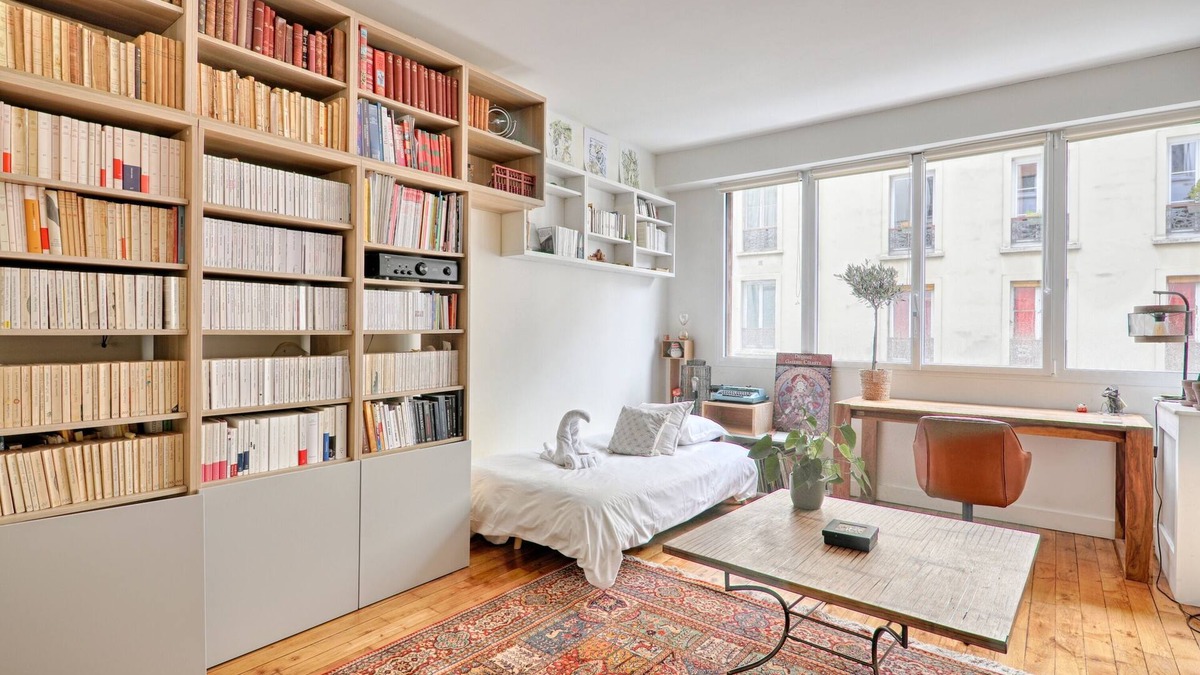 Quartier Sainte-Marguerite Apartment | Le Coin des Lecteurs - 1er arrondissement 75m²
