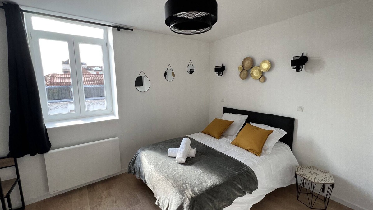 Lievin Apartment | Le Cosy - 2p downtown Liévin