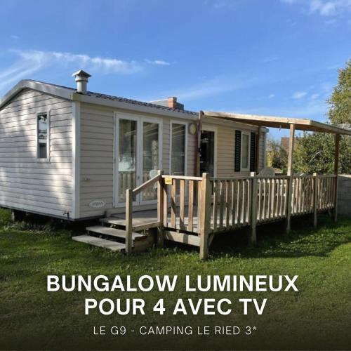 Boofzheim House | Le G9 - Bungalow lumineux pour 4 avec TV
