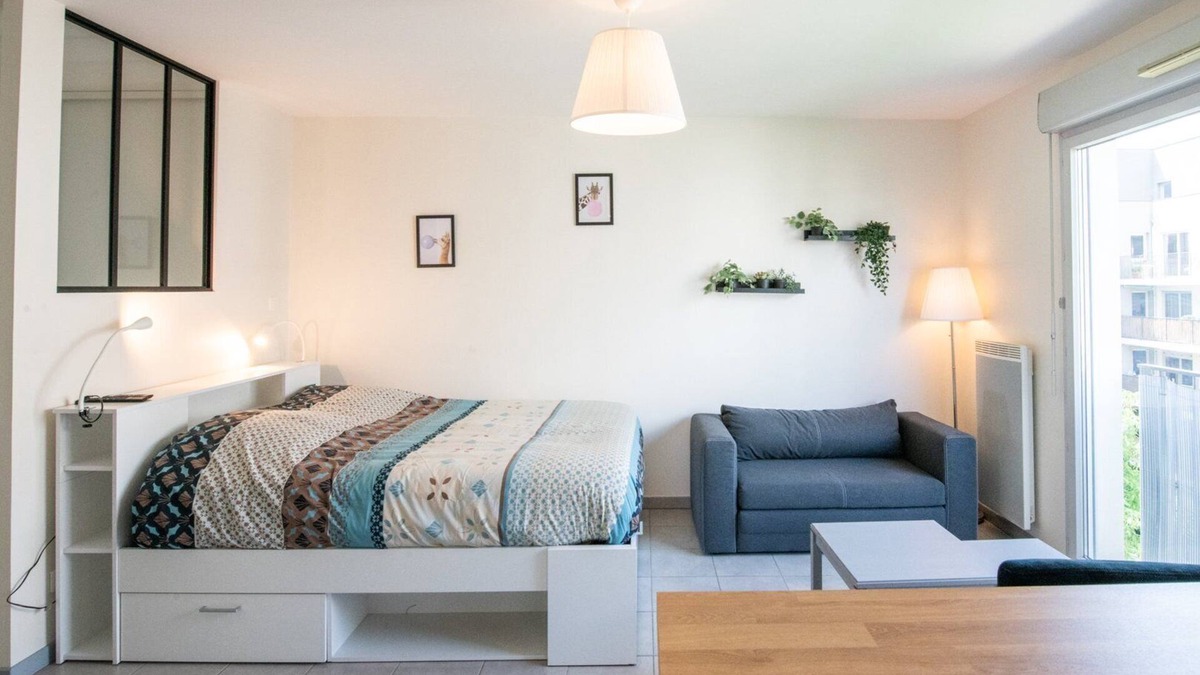 Charpennes - Charmettes Apartment | Le Gaïa - Joli appartement calme et bien placé