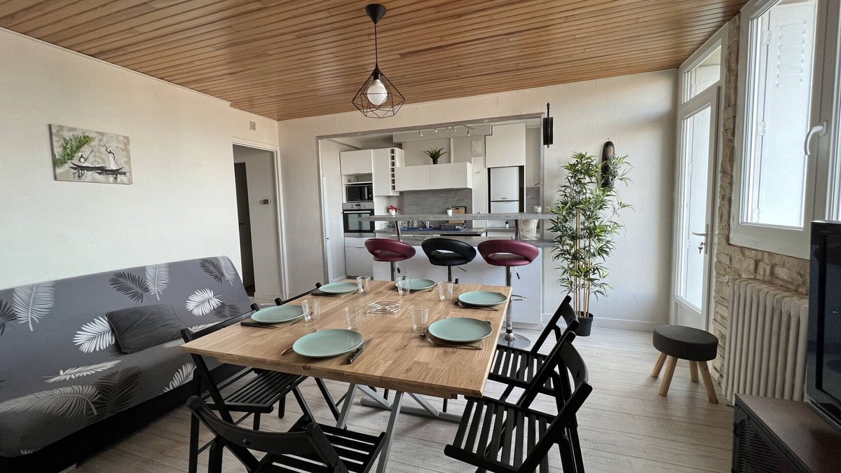 Minimes - Barriere de Paris Apartment | Le Gemini, 6p - Wifi/Métro/Vue - proche Airbus