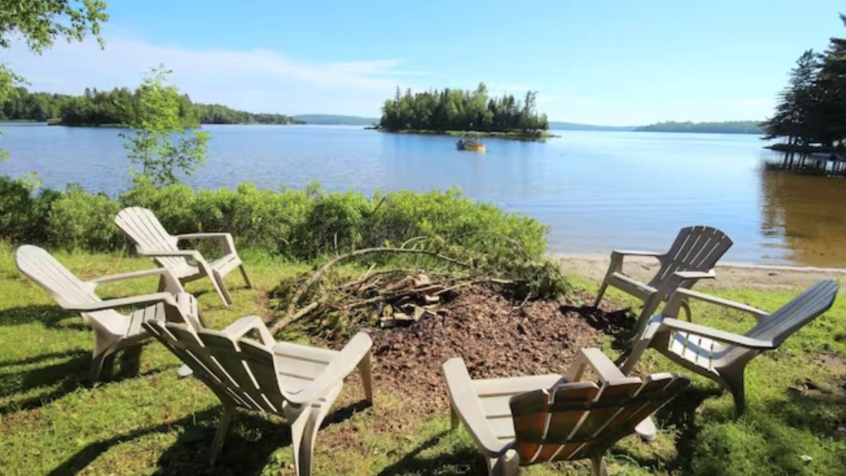 Nominingue Ski Chalet | Le Héron bord Grand lac-Nominingue