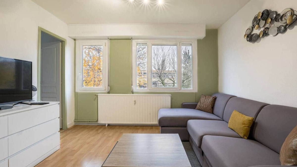 Patrotte Metz-Nord Apartment | Le Jerry, bright - 4pers' - Streaming - Parking