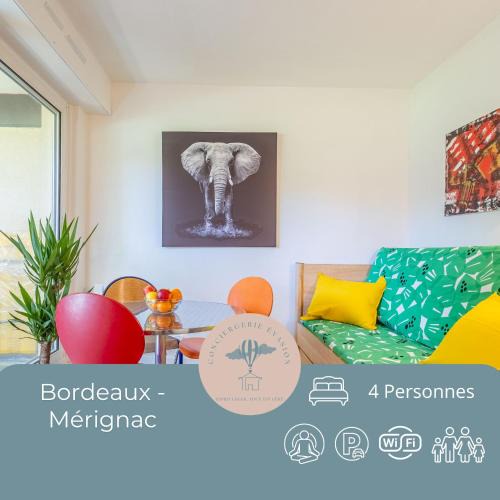 Merignac Apartment | Le Mérignac Cozy Corner - T3 & Terrasse