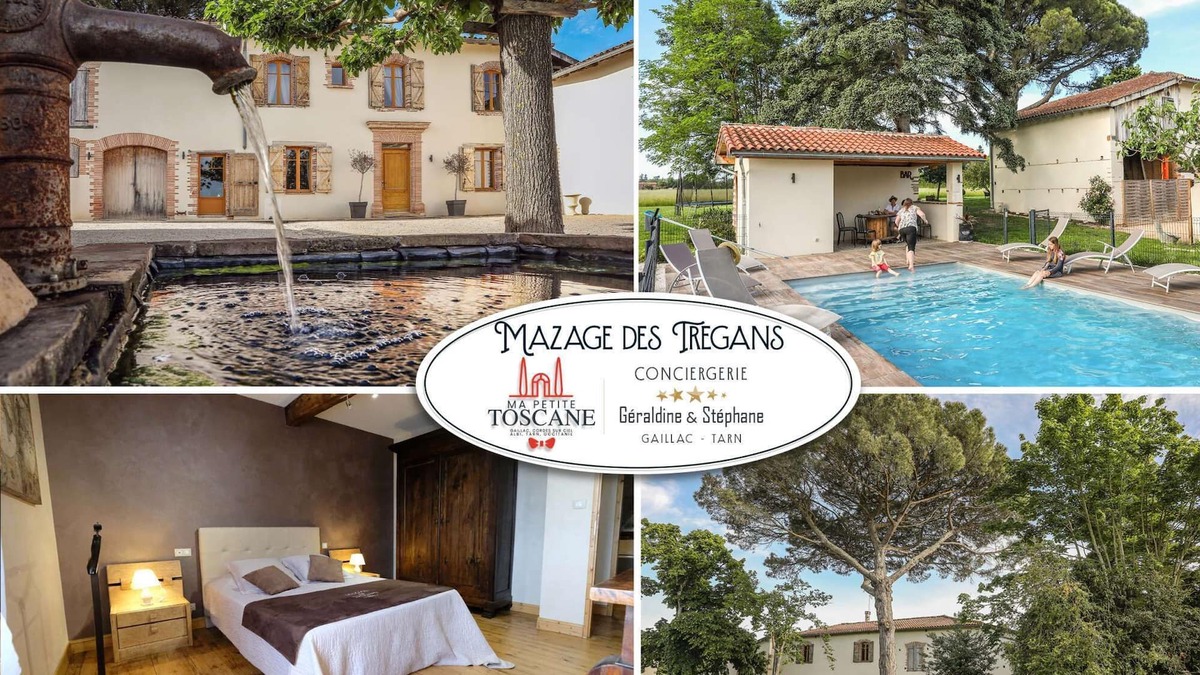 Gaillac House | Le Mazage des Tregans - A beautiful family house with heated swimming pool in the middle of nature.