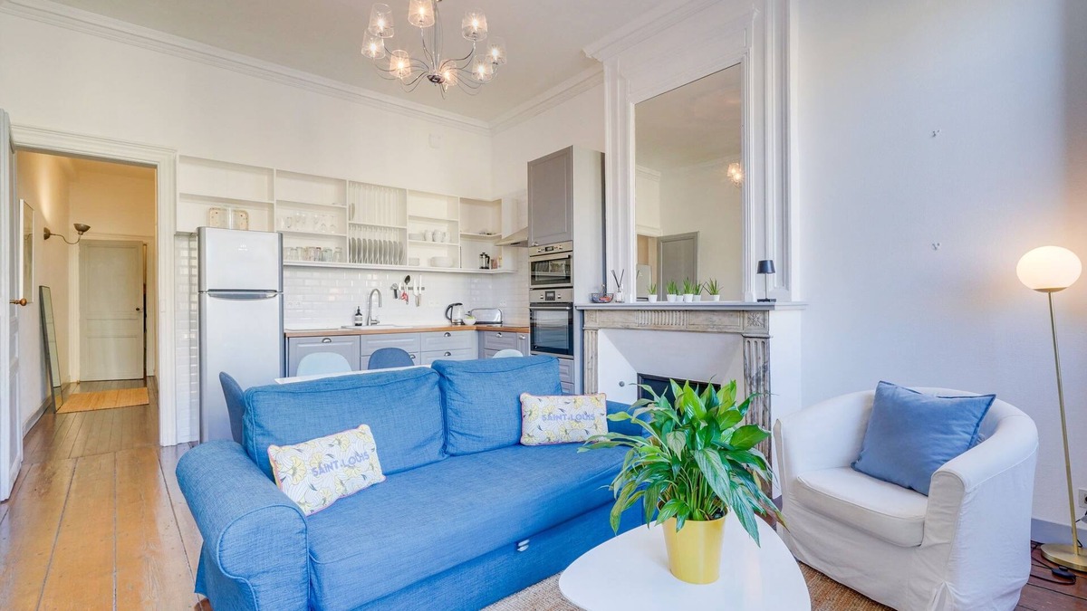 Saint-Michel Apartment | Le Nid Bleu - Au coeur de Bordeaux