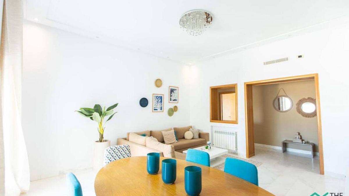 Jardins De Carthage Apartment | Le panorama: Superbe apt jardin de Carthage