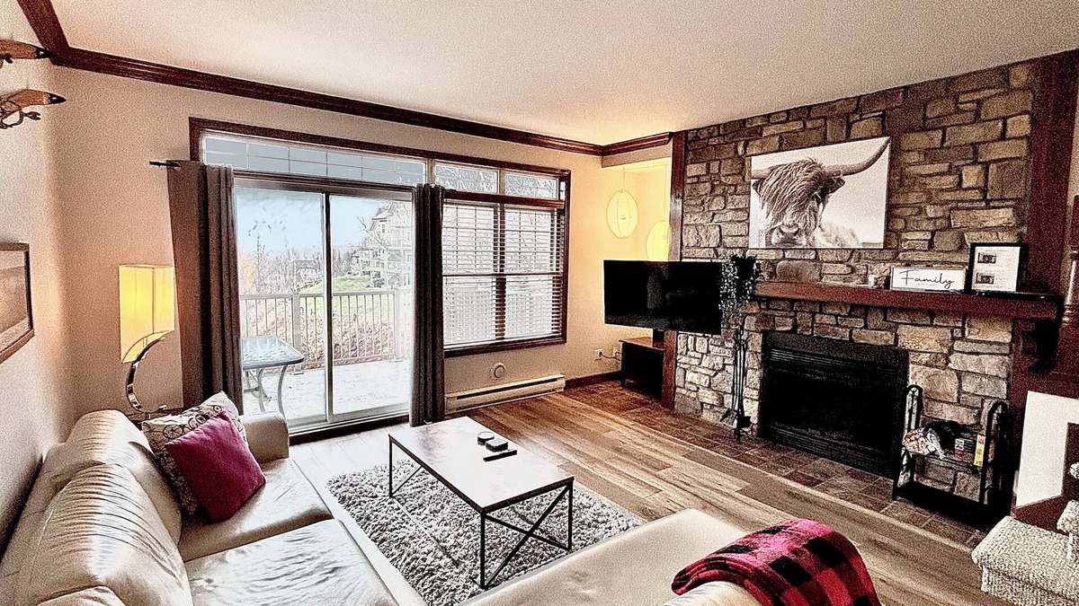 Mont-Tremblant Village Condo | Le Panoramique Tremblant. Ideal condo for families and nature lovers