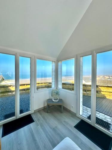 Saint-Come-de-Fresne House | Le perchoir avec vue mer, à 300m de la plage