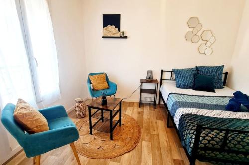 Flers Apartment | Le petit Cocon Bleu
