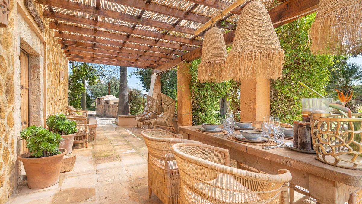 Binissalem Villa | LE PETIT PARADIS - Boho style finca with private pool and free WiFi.
