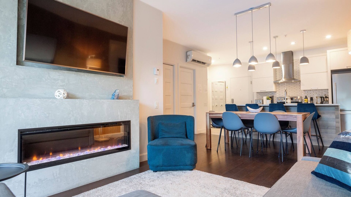 Centre-Ville Condo | Le Saphir, NEW, Spacious 2-bedroom Condo, Downtown Quebec City 5*, Quebec City