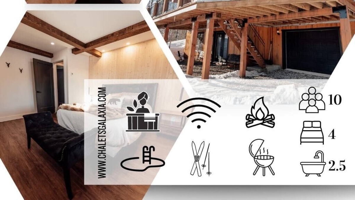 Saint Come Ski Chalet | Le St-Côme- Spa-Piscine- Billard - Ski Val St-Côme