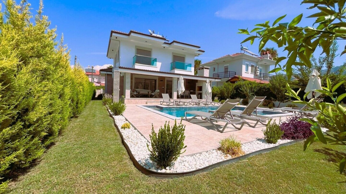 Dalyan City Center Villa | LEGALLY CERTIFIED LUXURY 4 BEDROOM NEW VILLA WITH PRIVATE POOL in DALYAN CENTER